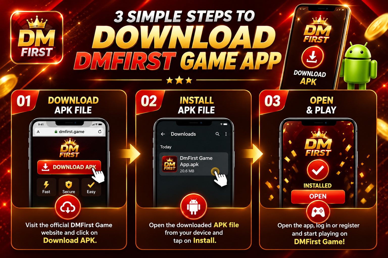 Dmfirst Download APK Guide
